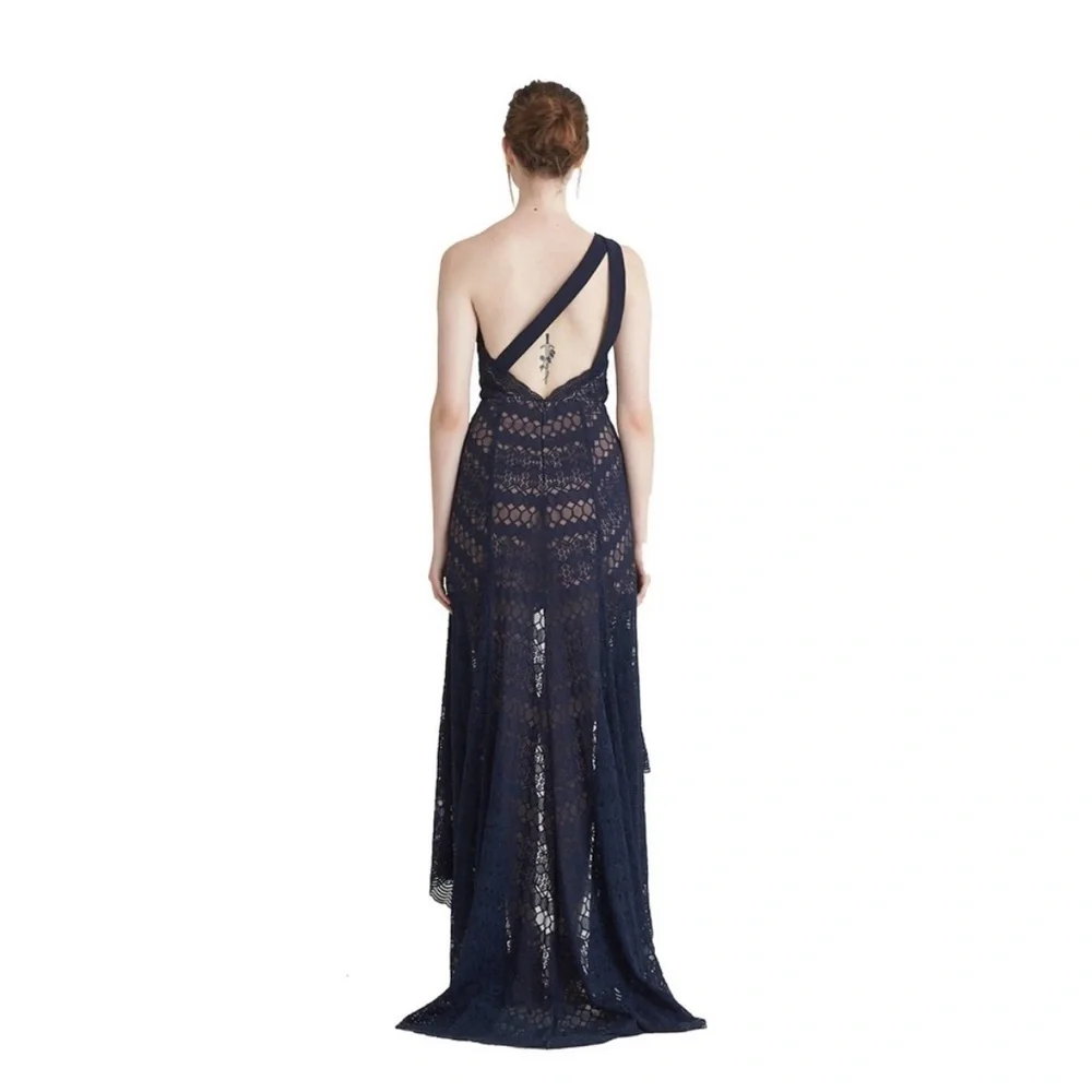 Aijek Rylee Lace Toga‎ Maxi Dress - Picture 2 of 9